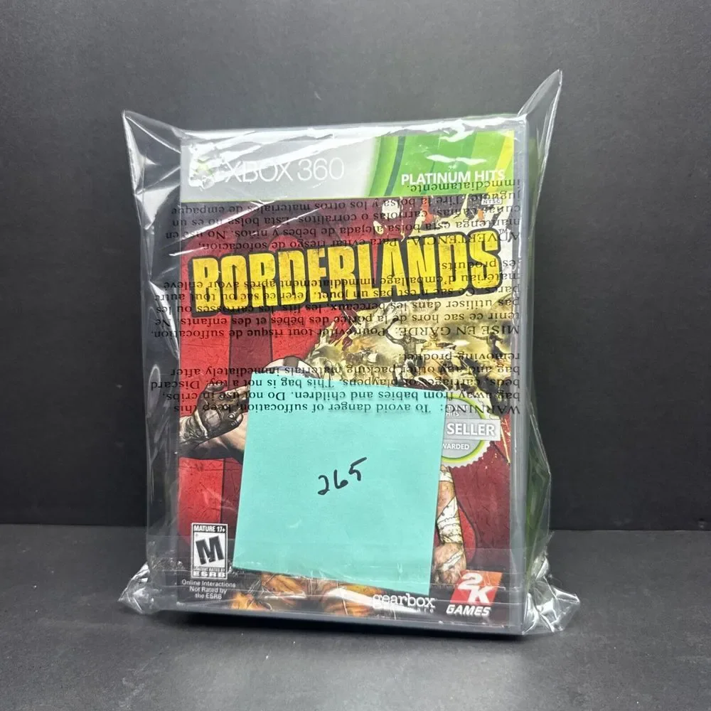 xbox  game lot Borderlands,‎ Assassin's Creed, Skyrim